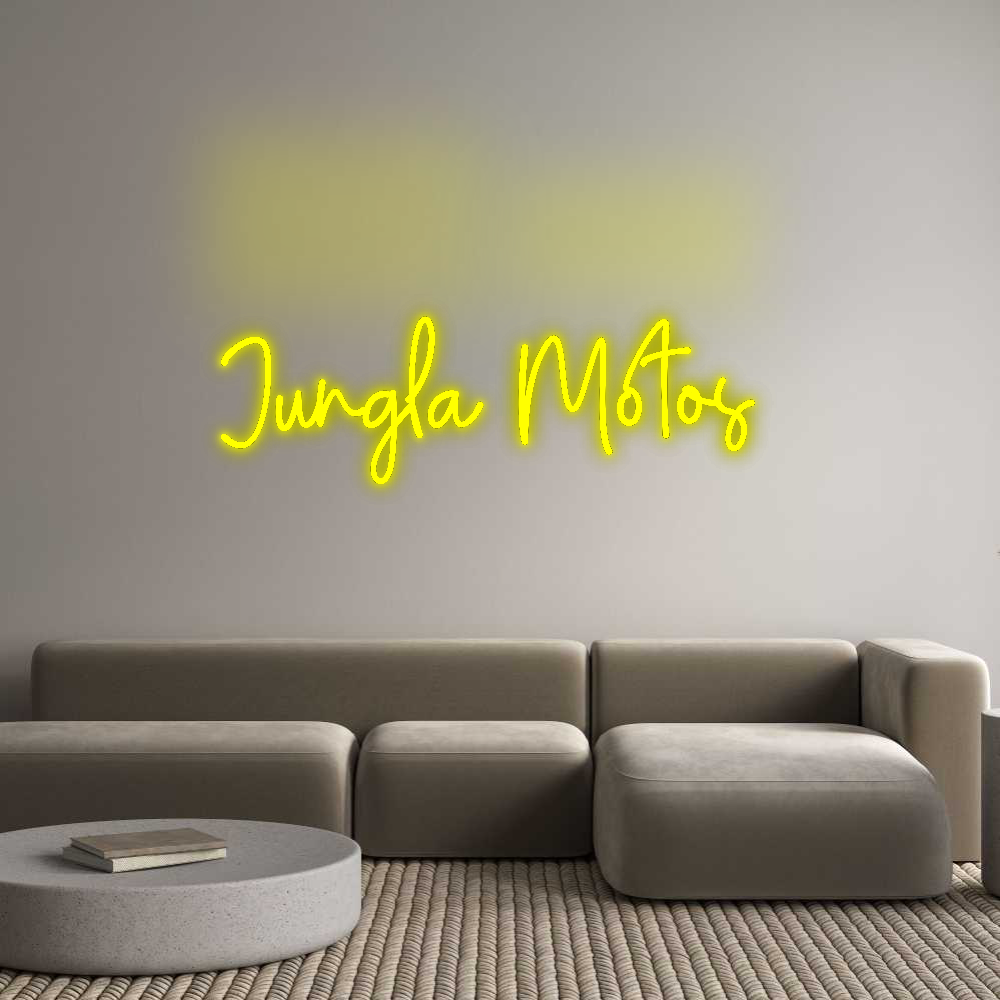 Custom Neon: Jungla Motos