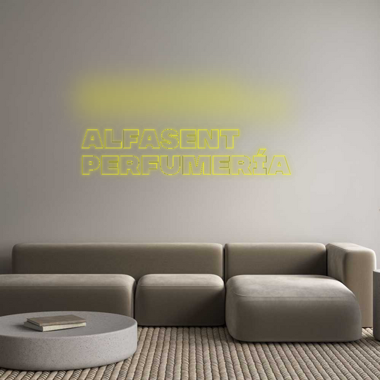 Custom Neon: ALFASENT 
Pe...