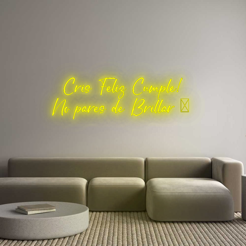 Custom Neon: Cris Feliz Cu...