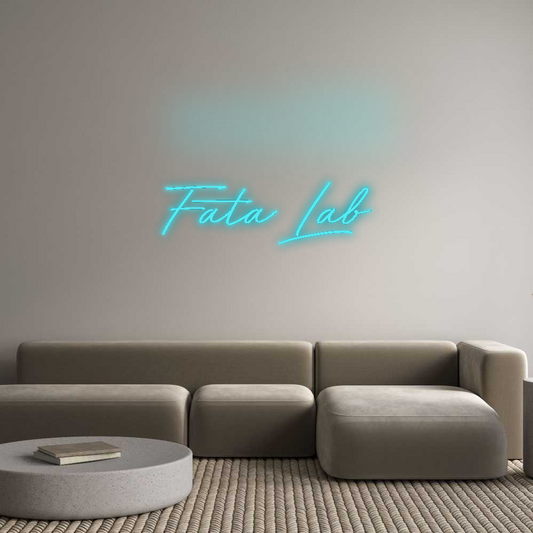 Custom Neon: Fata Lab