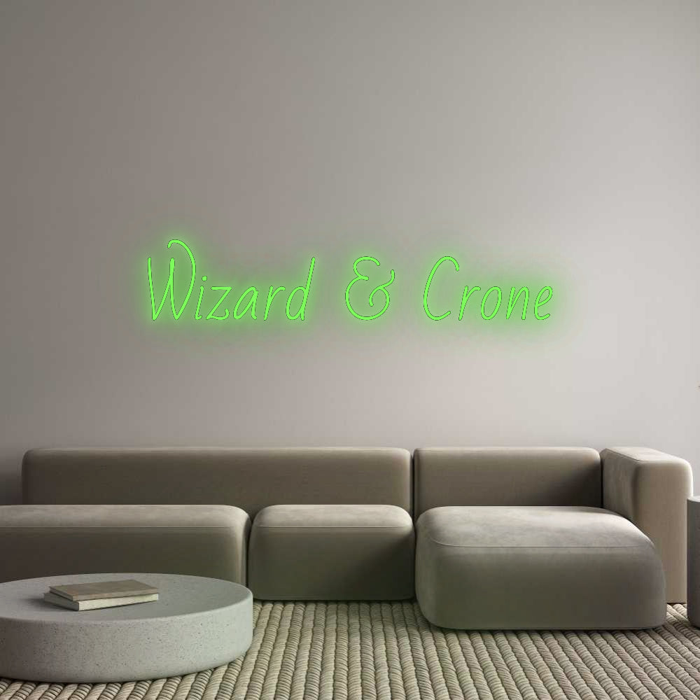 Custom Neon: Wizard & Crone