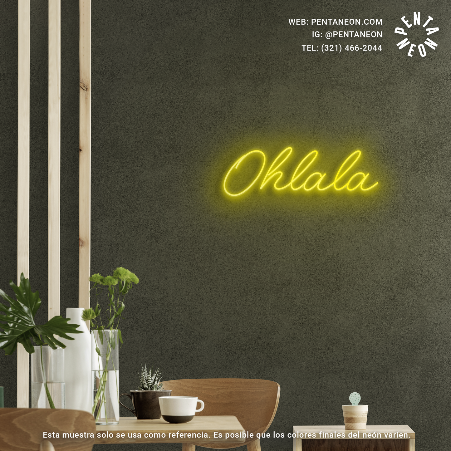 Ohlala en Neón LED