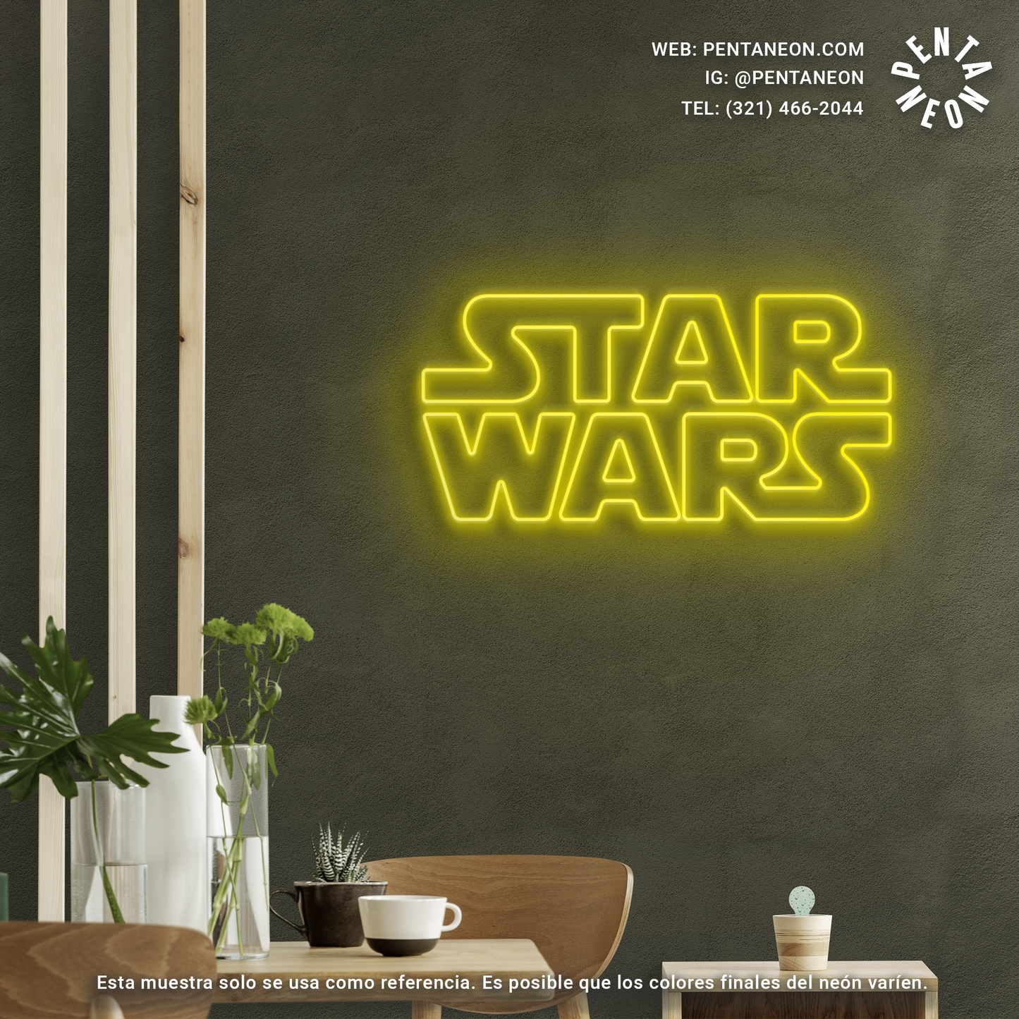 STAR WARS en Neón LED