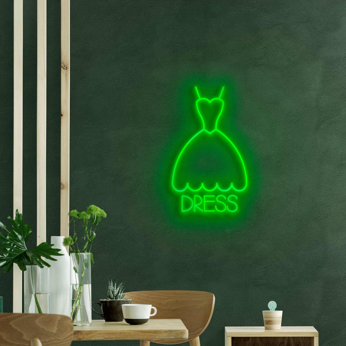 Neón LED Soft dress