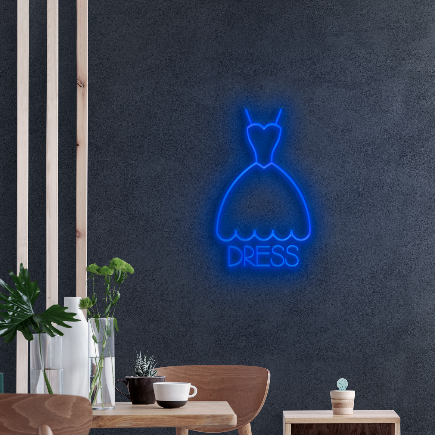 Neón LED Soft dress