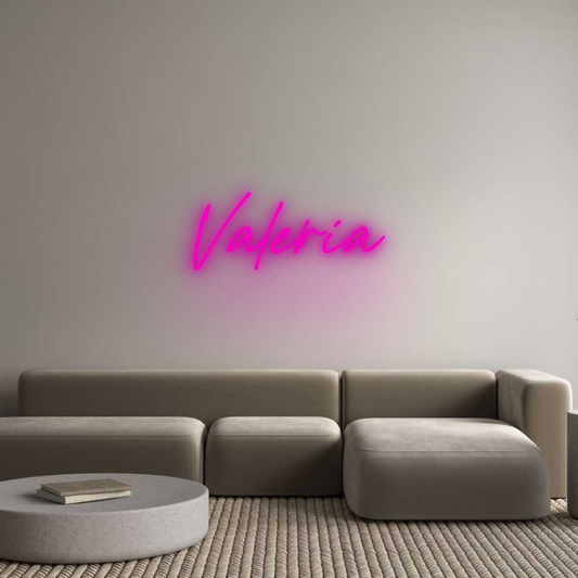 Custom Neon: Valeria