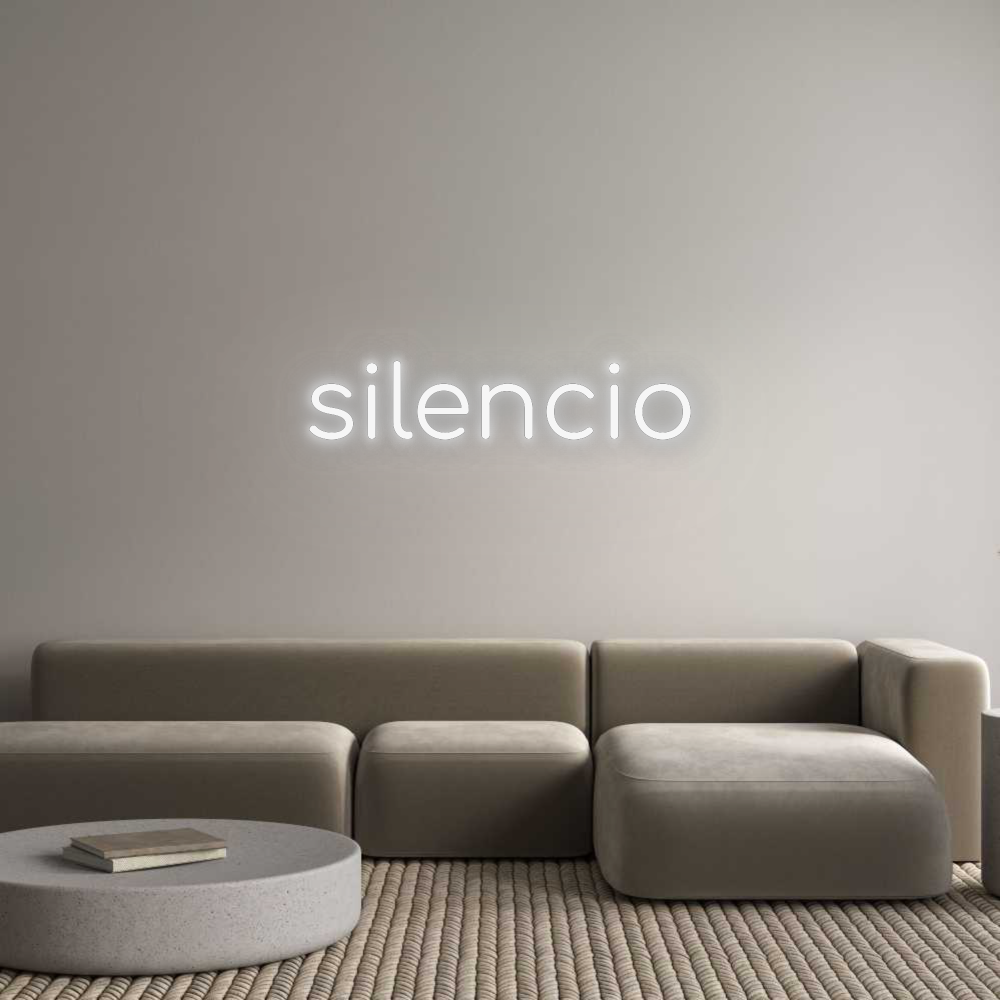 Custom Neon: silencio