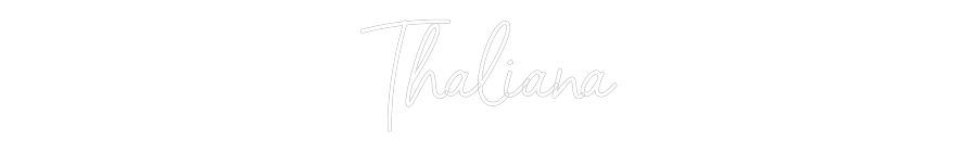 Custom Neon: Thaliana