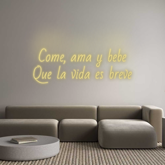 Custom Neon: Come, ama y b...