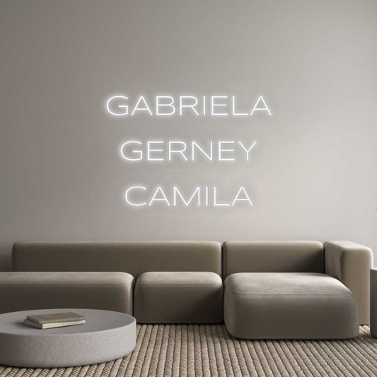 Custom Neon: GABRIELA
GER...