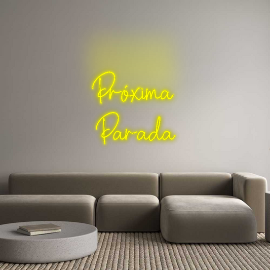 Custom Neon: Próxima 
Par...