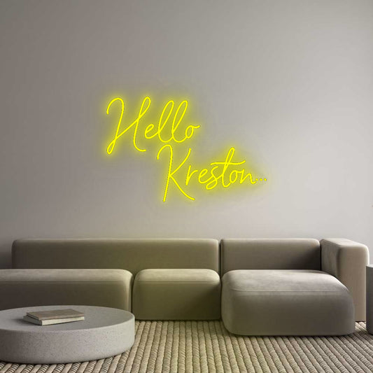 Custom Neon: Hello
     K...