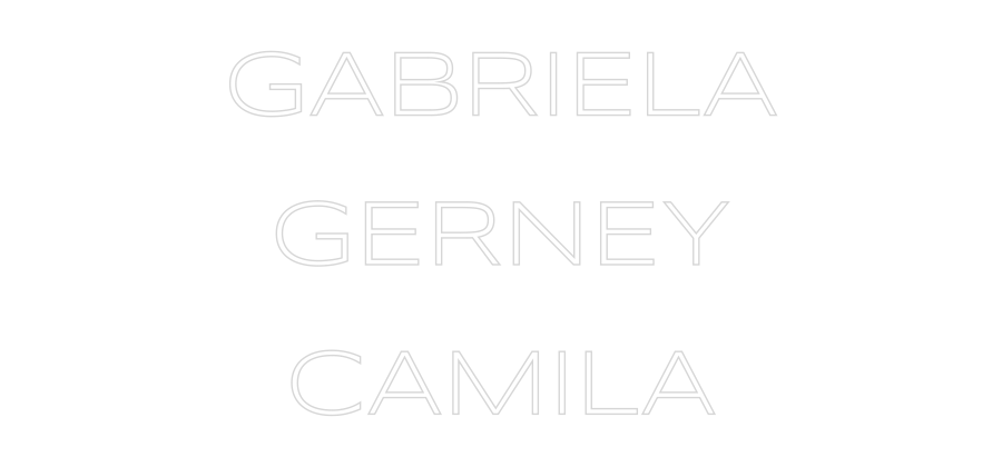 Custom Neon: GABRIELA
GER...