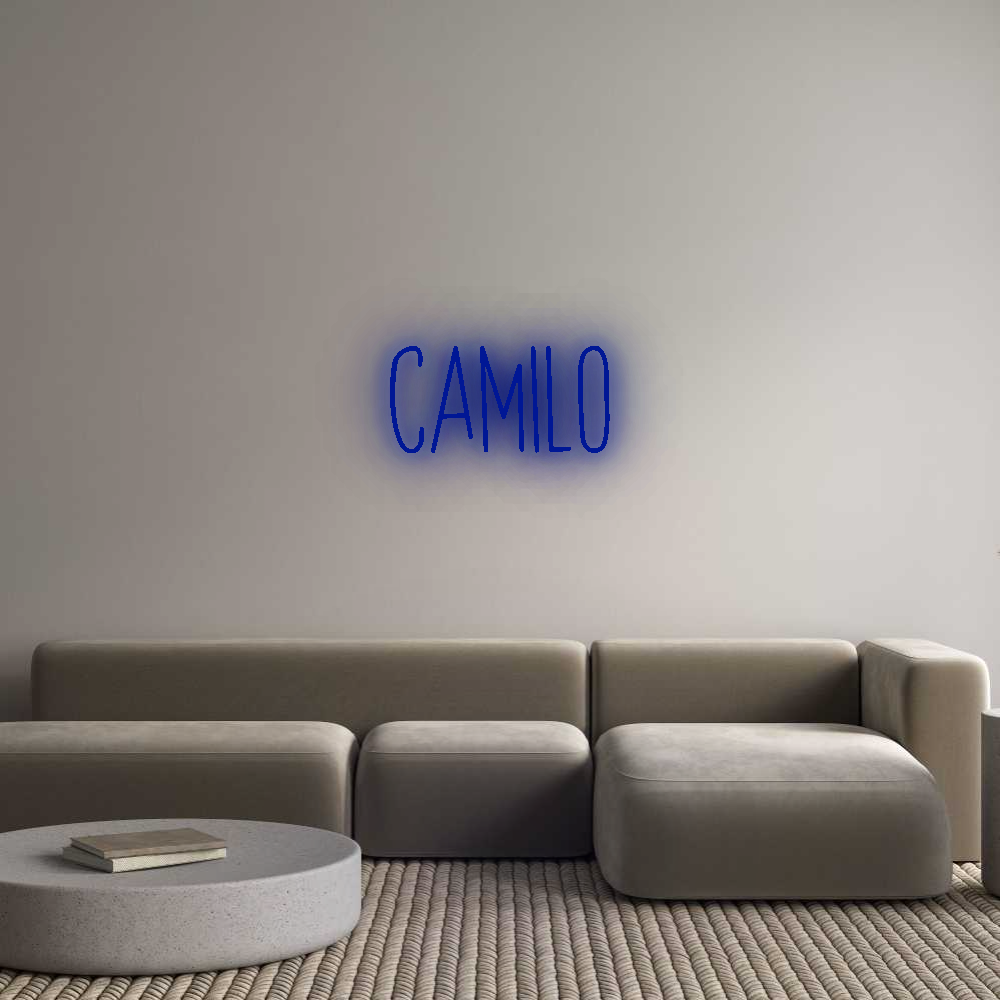 Custom Neon: Camilo