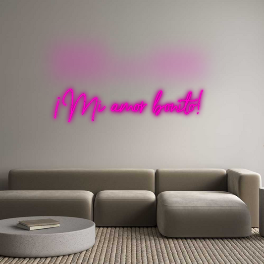 Custom Neon: ¡Mi amor boni...