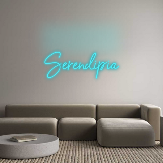 Custom Neon: Serendipia