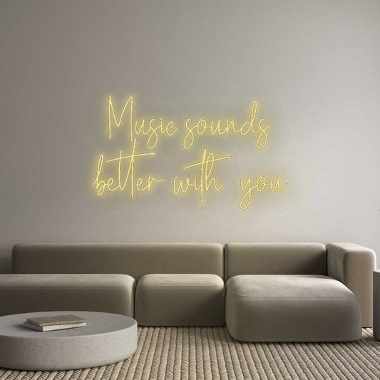 Custom Neon: Music sounds
...