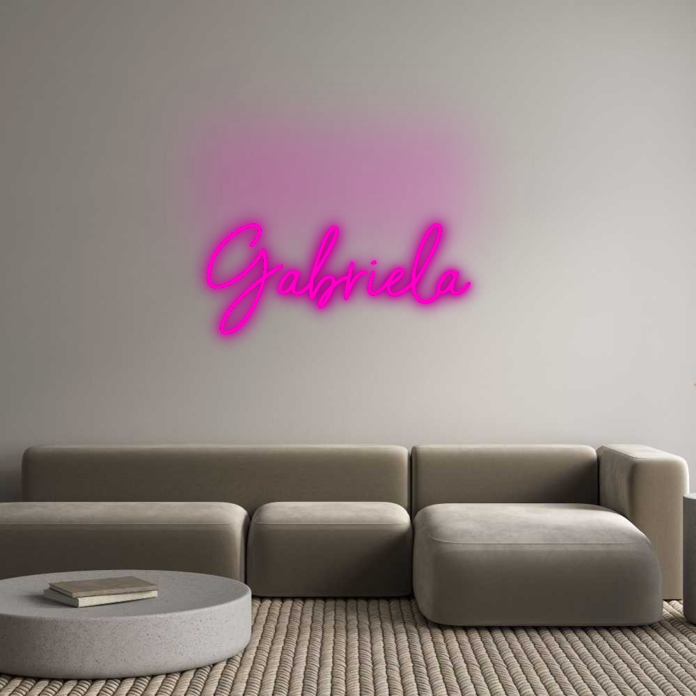 Custom Neon: Gabriela