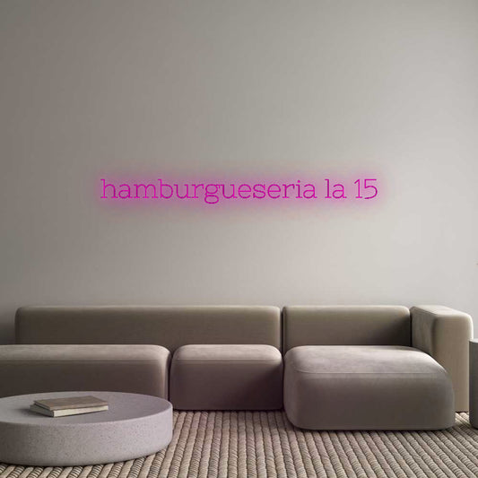 Custom Neon: hamburgueseri...