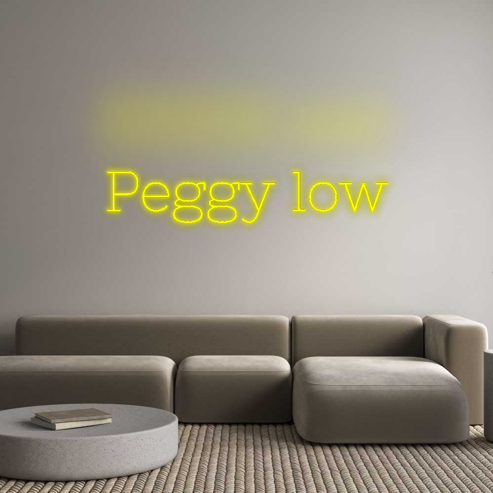 Custom Neon: Peggy low