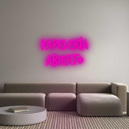 Custom Neon: Papelería
Ab...