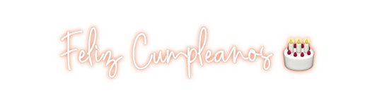 Custom Neon: Feliz Cumplea...