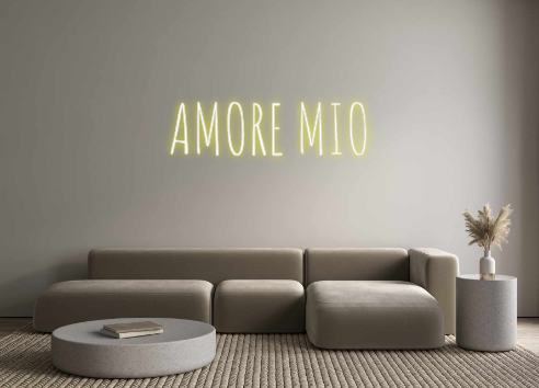 Custom Neon: AMORE MIO