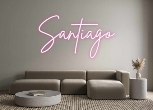 Custom Neon: Santiago