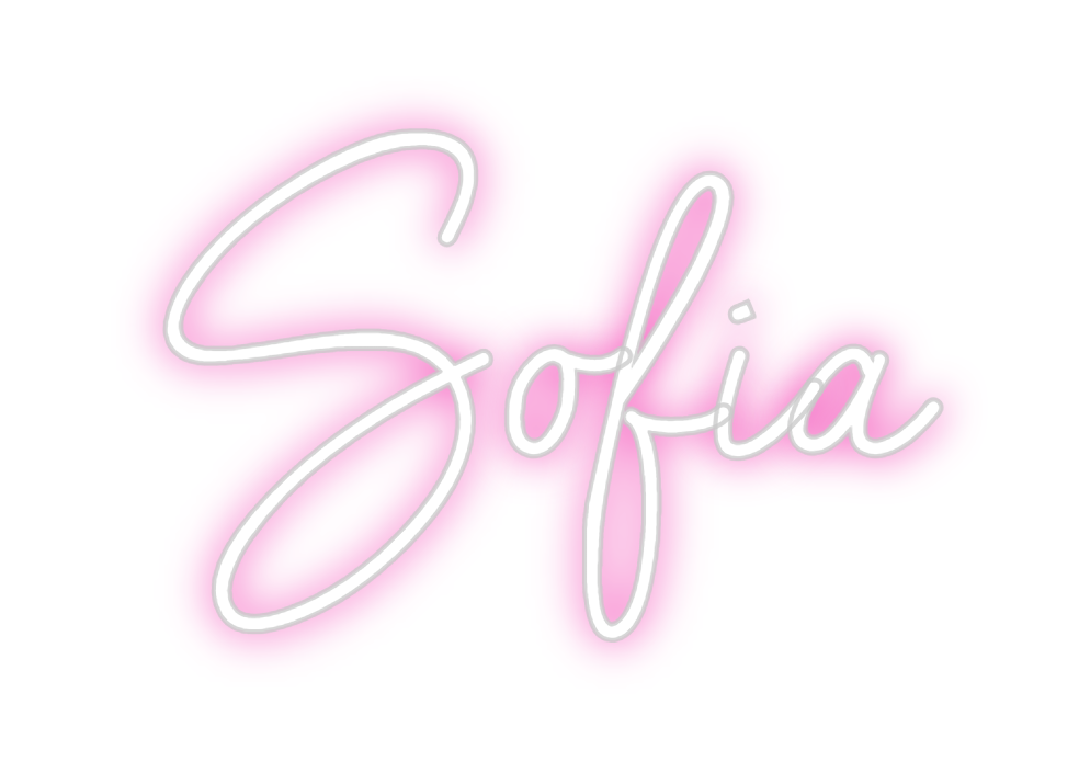 Custom Neon: Sofía