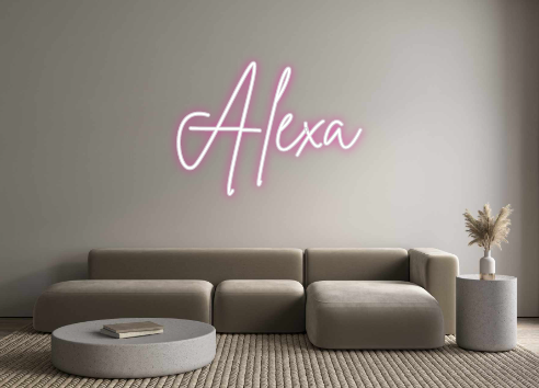 Custom Neon: Alexa