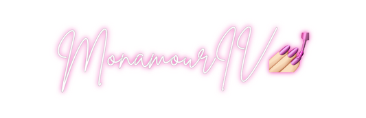 Custom Neon: MonamourIV💅🏻