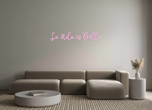 Custom Neon: La vida es Be...