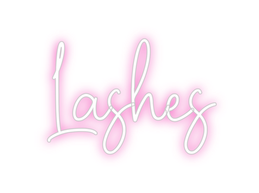 Custom Neon: Lashes