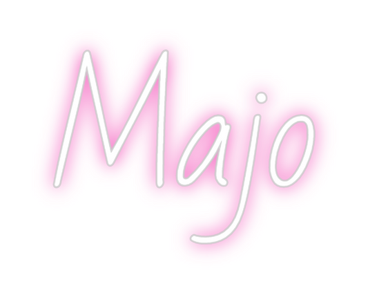 Custom Neon: Majo