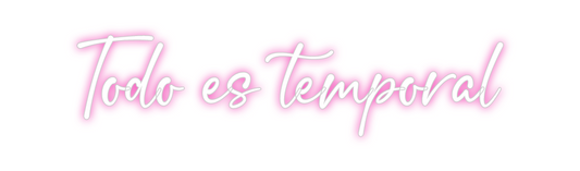 Custom Neon: Todo es tempo...