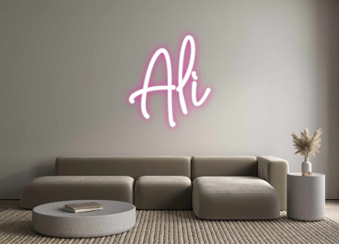 Custom Neon: Ali