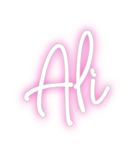 Custom Neon: Ali