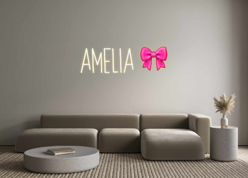 Custom Neon: Amelia 🎀