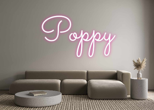 Custom Neon: Poppy