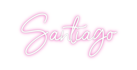 Custom Neon: Santiago