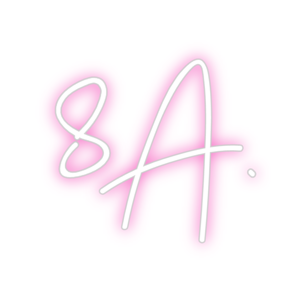 Custom Neon: 8A.