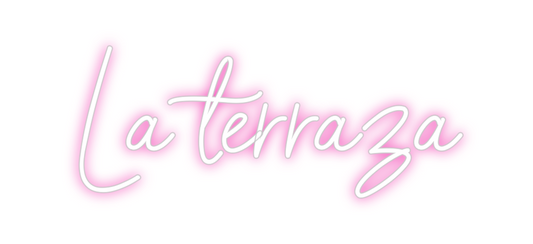 Custom Neon: La terraza