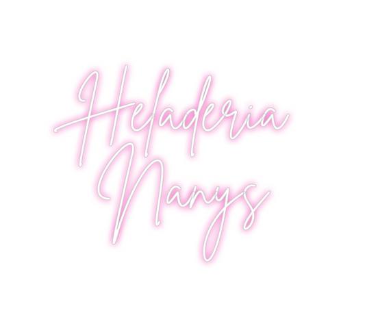 Custom Neon: Heladeria
Nanys