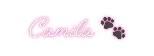 Custom Neon: Camila 🐾