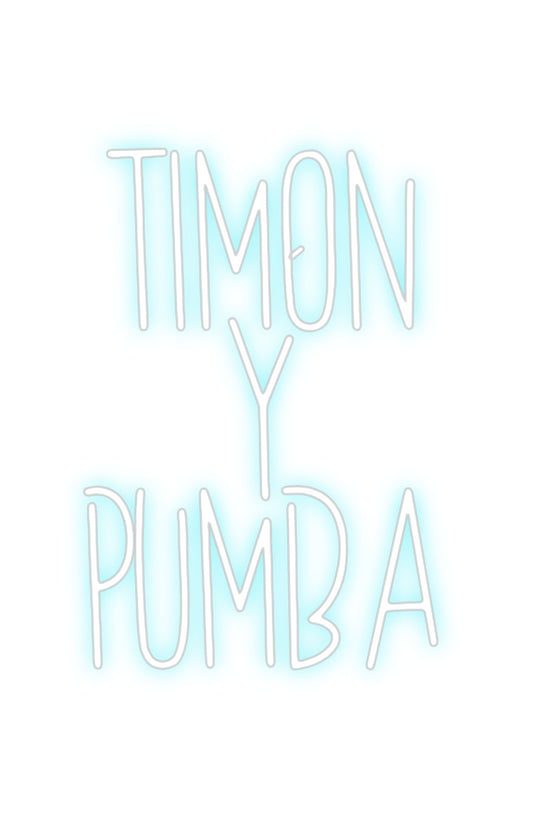 Custom Neon: Timón 
    Y...