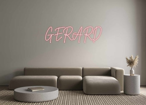 Custom Neon: GERARD