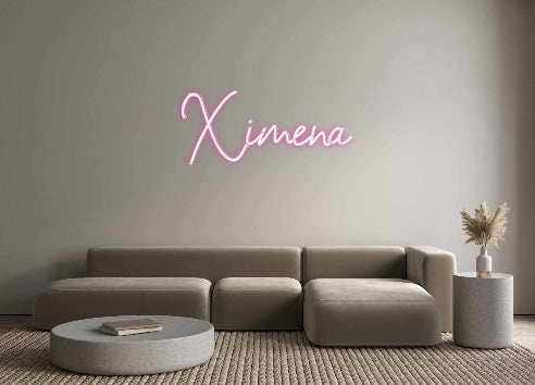 Custom Neon: Ximena