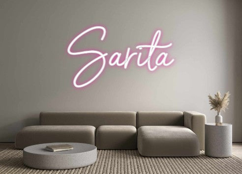 Custom Neon: Sarita