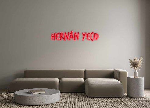 Custom Neon: Hernán Yecid