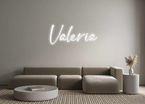 Custom Neon: Valeria